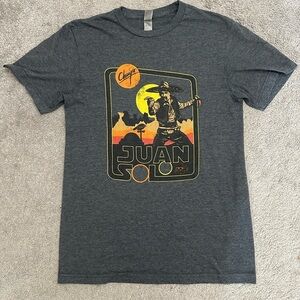 Chuy’s Mexican Food Juan Solo Star Wars Tee Shirt Unisex Size Small Tex Mex